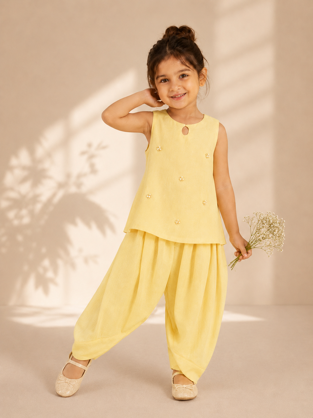 NOOR FARSHI SET YELLOW