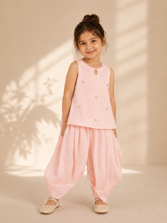 NOOR FARSHI SET PINK