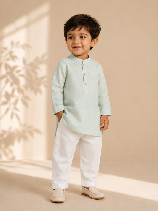 NOOR KURTA SET BLUE