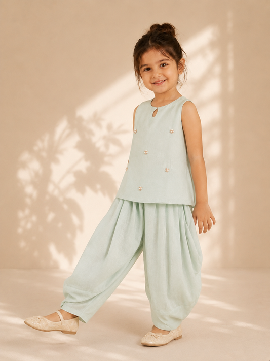 NOOR FARSHI SET BLUE