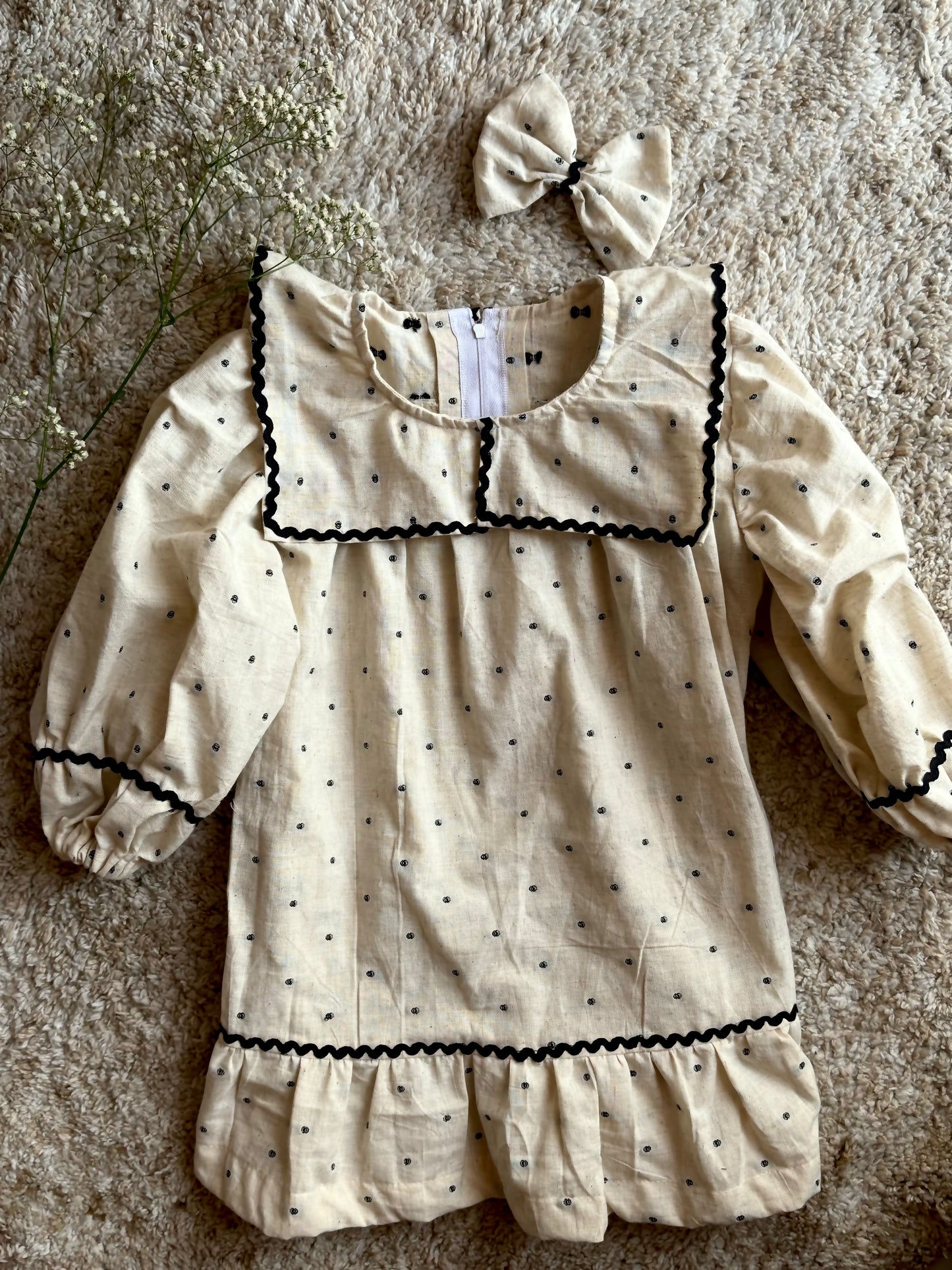 SIGNATURE POLKA DRESS