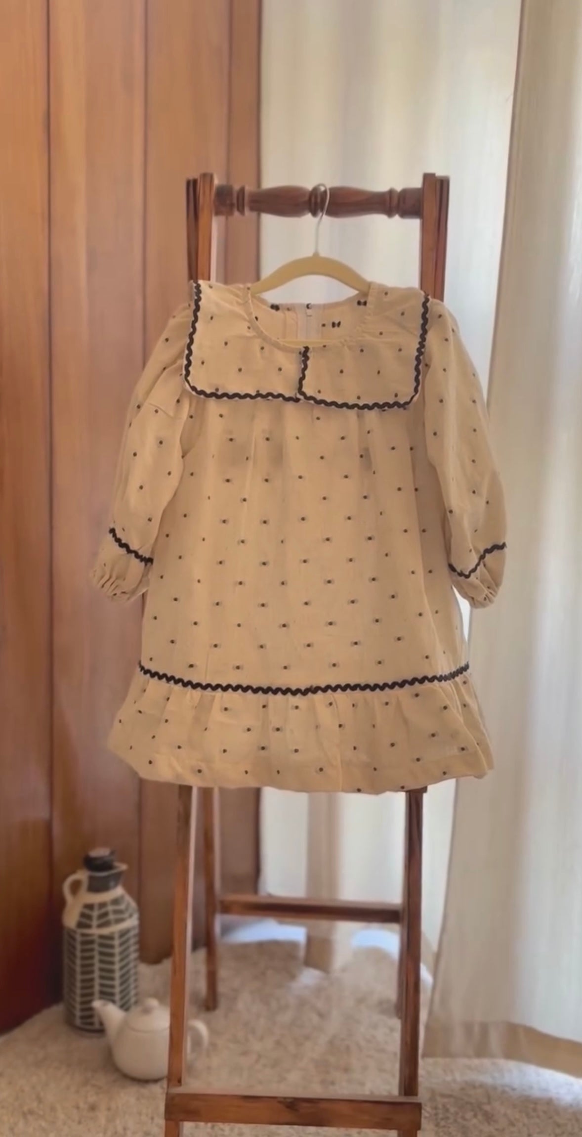 SIGNATURE POLKA DRESS